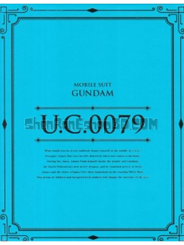 SRB41778 【機動戰士高達0079】動畫 BD25G 不附粵配 附中文字幕 08碟 正式版