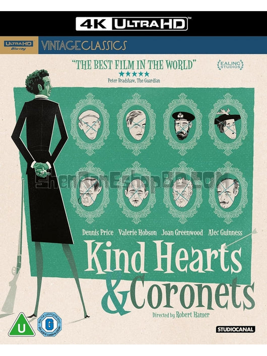 SRB41786 【仁心與冠冕/慈悲心腸 Kind Hearts And Coronets‎】電影 4KUHD 不附粵配 附中文字幕 01碟