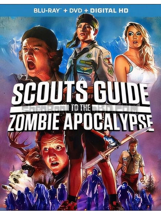 SRB05184 【童軍手冊之僵屍啟示錄 Scouts Guide To The Zombie Apocalypse】電影 BD50G 不附粵配 附繁中字幕 01碟