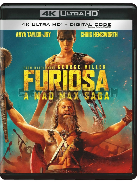 SRB42589 【瘋狂的麥克斯：狂暴女神 Furiosa: A Mad Max Saga】電影 4KUHD 不附粵配 附中文字幕 01碟