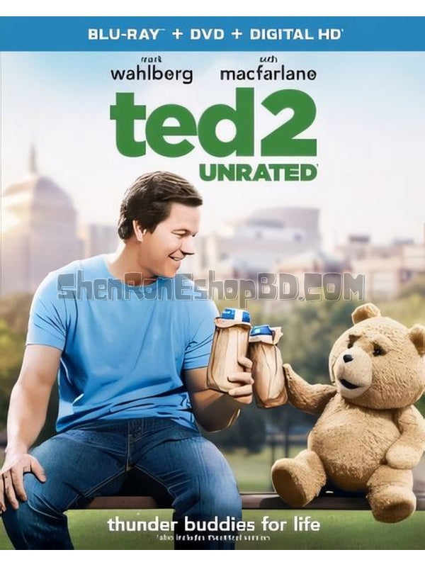 SRB05231 【泰迪熊2 Ted 2】電影 BD50G 不附粵配 附繁中字幕 01碟