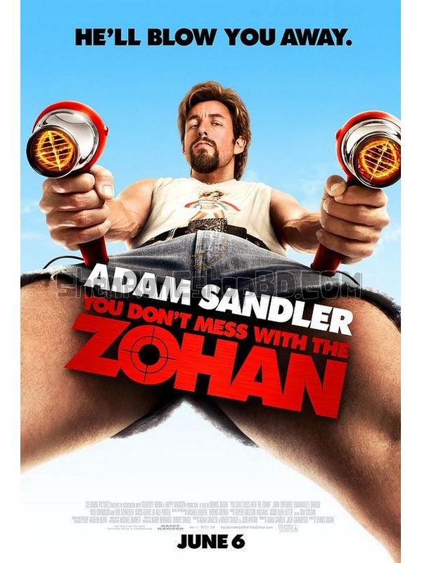 SRB42691 【別惹佐漢/特勤沙龍 You Don'T Mess With The Zohan】電影 BD50G 不附粵配 附中文字幕 01碟