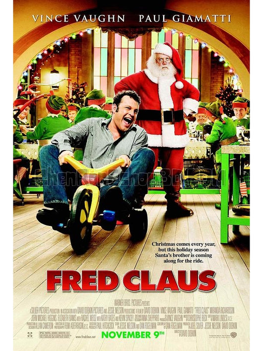 SRB42702 【北極的聖誕老人兄弟/聖誕老兄 Fred Claus】電影 BD25G 不附粵配 附中文字幕 01碟