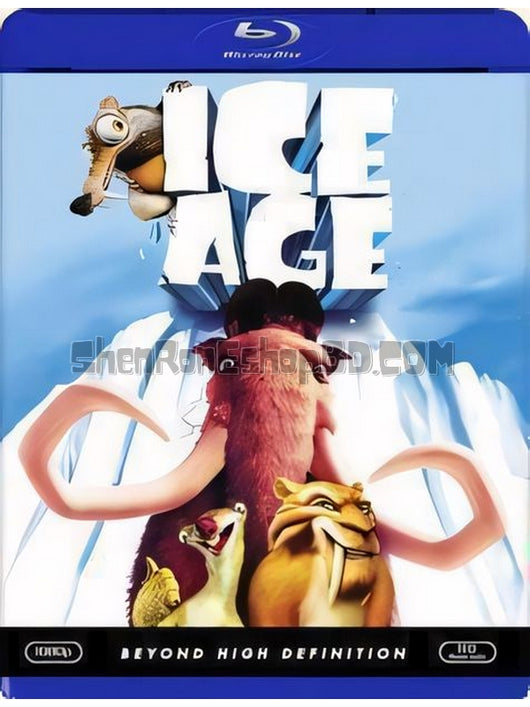 SRB05245 【冰河世紀1/ Ice Age】動畫 BD50G 不附粵配 附繁中字幕 01碟