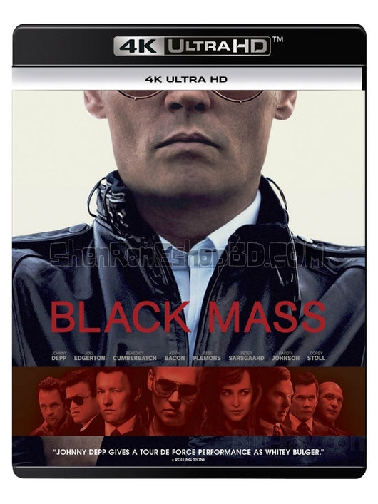 SRB42893 【黑色彌撒/黑勢力 Black Mass‎】電影 4KUHD 不附粵配 附中文字幕 01碟