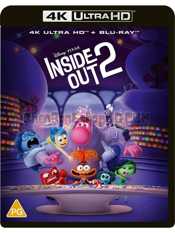 SRB42937 【頭腦特工隊2/玩轉腦朋友2 Inside Out 2】動畫 4KUHD 不附粵配 附中文字幕 01碟