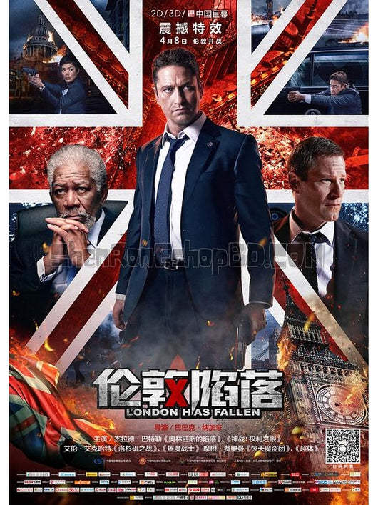 SRB05328 【倫敦陷落/ 白宮淪陷2：倫敦淪陷 全面攻佔2：倫敦救援 London Has Fallen】電影 BD25G 不附粵配 附繁中字幕 01碟