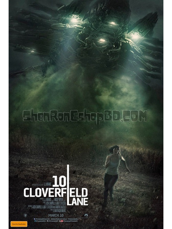 SRB05353 【科洛弗檔案2/ 科洛弗道10號 10 Cloverfield Lane】電影 BD25G 不附粵配 附繁中字幕 01碟