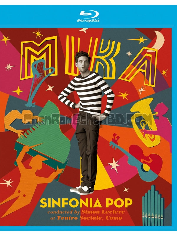 SRB05489 【米卡：流行與交響樂義大利現場實況 Mika：Sinfonia Pop】音樂 BD25G 不附粵配 附中文字幕 01碟