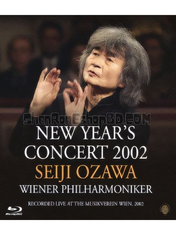 SRB05544 【2002年維也納新年音樂會(重製版) Neujahrskonzert Der Wiener Philharmoniker】音樂 BD50G 不附粵配 不附中文字幕 01碟