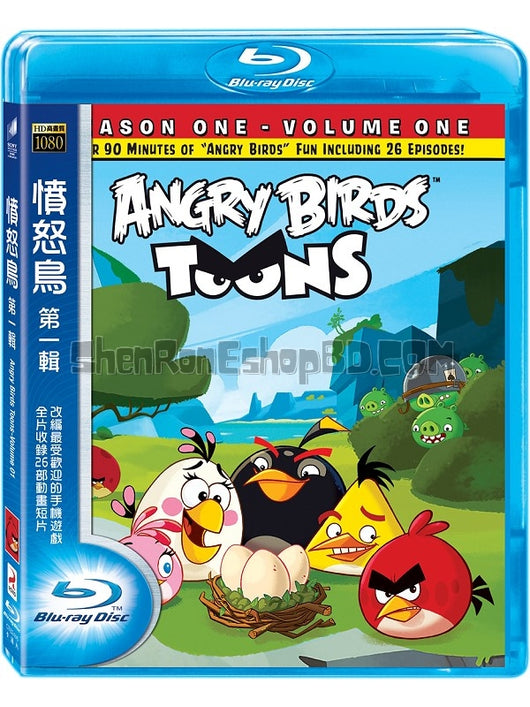 SRB05588 【憤怒的小鳥/ 憤怒鳥大電影 The Angry Birds Movie】動畫 BD25G 附粵配 附繁中字幕 01碟