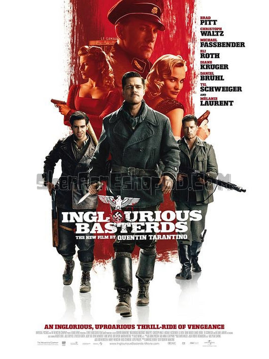 SRB00569 【無恥混蛋/ 惡棍特工 無良雜種/ 希魔撞正殺人狂 Inglourious Basterds】電影 BD25G 不附粵配 附中文字幕 01碟