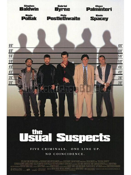 SRB00578 【非常嫌疑犯/ The Usual Suspects】電影 BD25G 不附粵配 附中文字幕 01碟