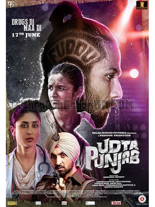 SRB05734 【迷幻旁遮普 Udta Punjab】電影 BD25G 不附粵配 附繁中字幕 01碟