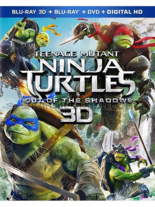 SRB05745 【忍者神龜2：破影而出/ 忍者龜：魅影突擊 Teenage Mutant Ninja Turtles：Out Of The Shadows】電影 3D 不附粵配 附繁中字幕 01碟