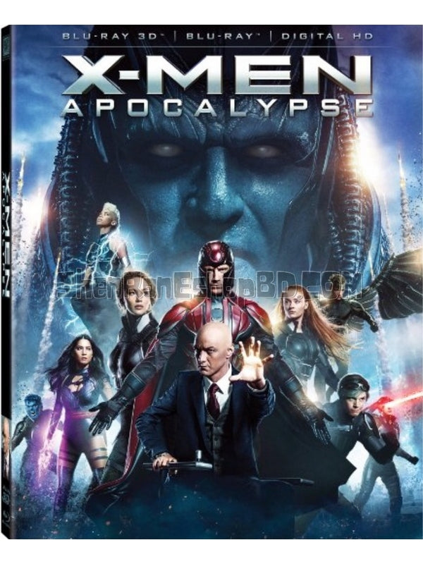 SRB05759 【X戰警：天啟 X-Men：Apocalypse】電影 3D 不附粵配 不附中文字幕 01碟 正式版