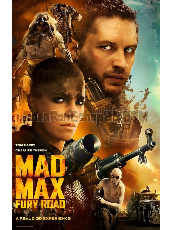 SRB05914 【瘋狂的麥克斯4：狂暴之路 Mad Max：Fury Road】電影 3D 不附粵配 附中文字幕 01碟