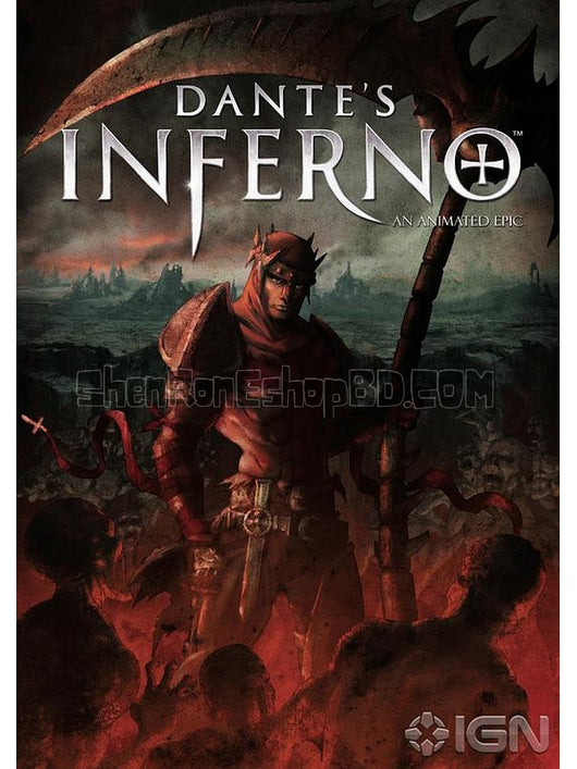 SRB00611 【但丁的地獄之旅 Dante'S Inferno：An Animated Epic】動畫 BD25G 不附粵配 不附中文字幕 01碟