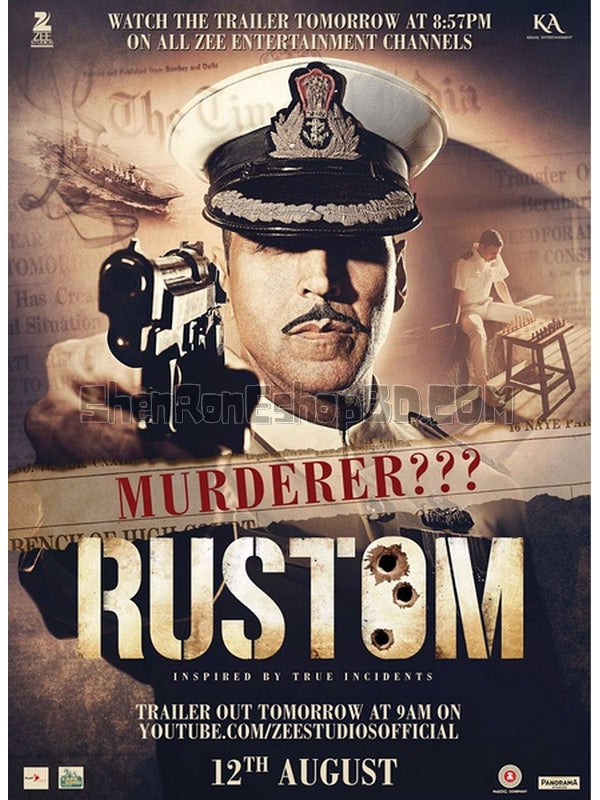 SRB06066 【三槍隱情/ 軍魂 Rustom 杜比全景聲】電影 BD25G 不附粵配 附繁中字幕 01碟