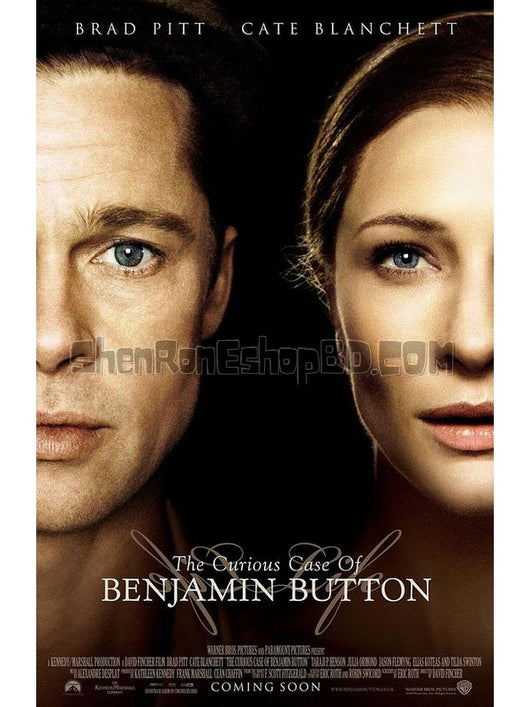 SRB00631 【返老還童/ The Curious Case Of Benjamin Button 本傑明·巴頓奇事】電影 BD25G 不附粵配 不附中文字幕 01碟