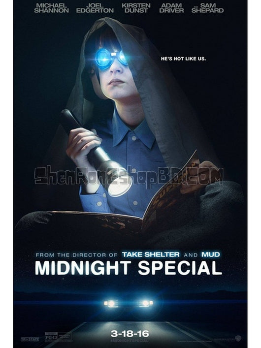 SRB06208 【午夜逃亡/ 通天眼 午夜特快 Midnight Special】電影 BD50G 不附粵配 不附繁中字幕 01碟