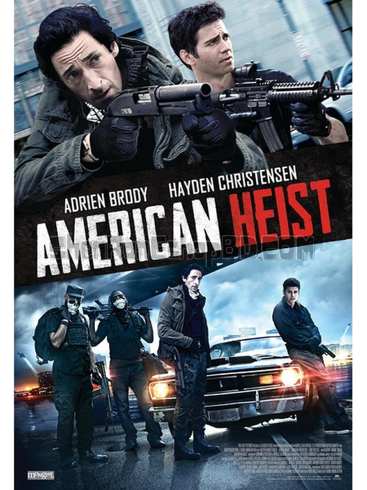 SRB06296 【美國劫案 American Heist】電影 BD50G 不附粵配 不附繁中字幕 01碟