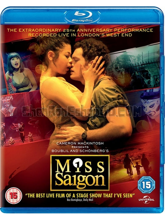 SRB06331 【西貢小姐：二十五周年表演 Miss Saigon：The 25Th Anniversary Performance】音樂 BD25G 不附粵配 不附繁中字幕 01碟