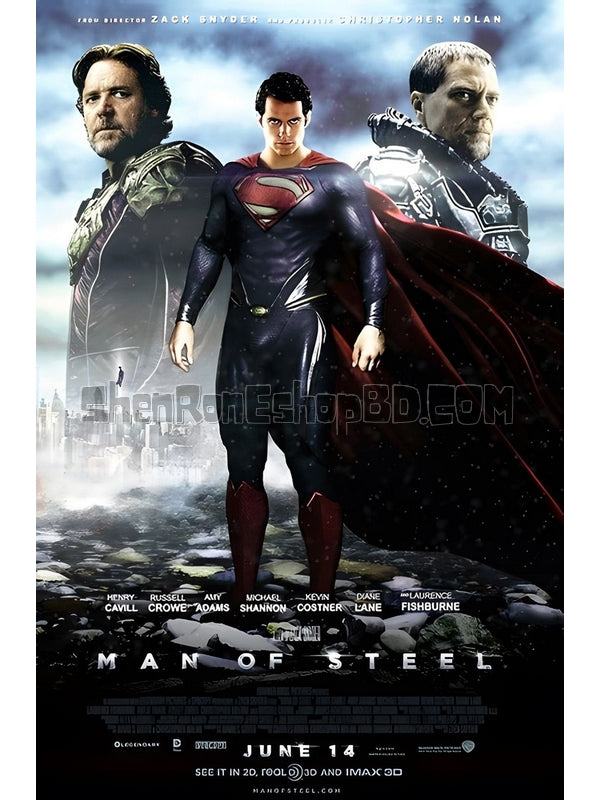 SRB06386 【超人：鋼鐵之軀 Man Of Steel】電影 BD50G 不附粵配 不附繁中字幕 01碟