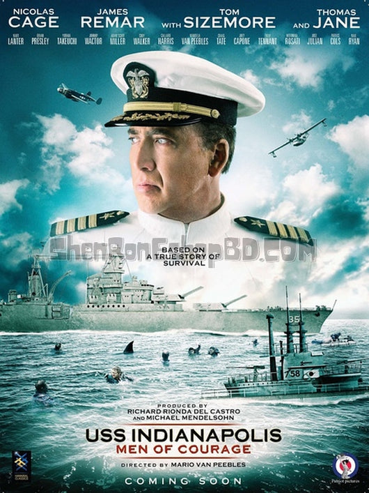 SRB06420 【印弟安納波里斯號：勇者無懼 尼古拉斯·凱奇 Uss Indianapolis：Men Of Courage】電影 BD25G 不附粵配 附繁中字幕 01碟