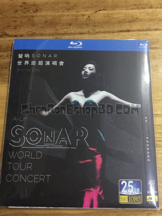 SRB06451 【A-Lin：聲呐sonar世界巡迴演唱會 New A-Lin Sonar World Tour Concert Live】音樂 BD25G 不附粵配 附繁中字幕 01碟