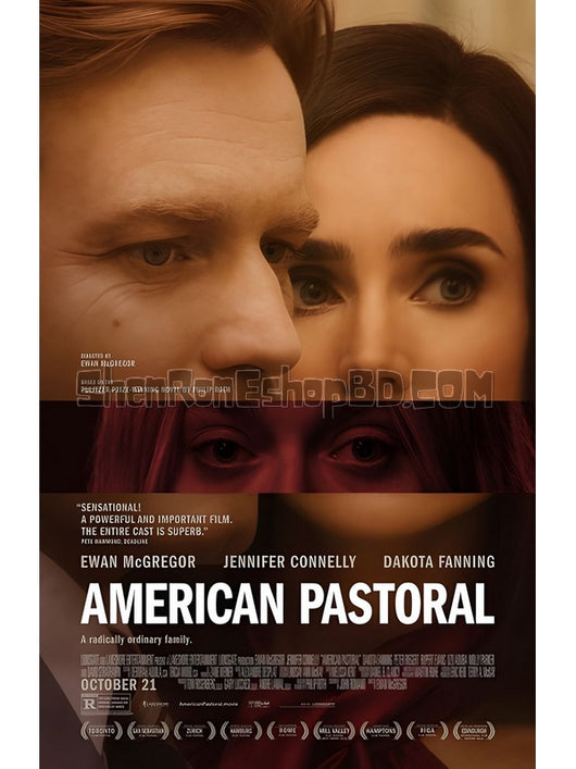 SRB06473 【美國牧歌 American Pastoral】電影 BD25G 不附粵配 附繁中字幕 01碟