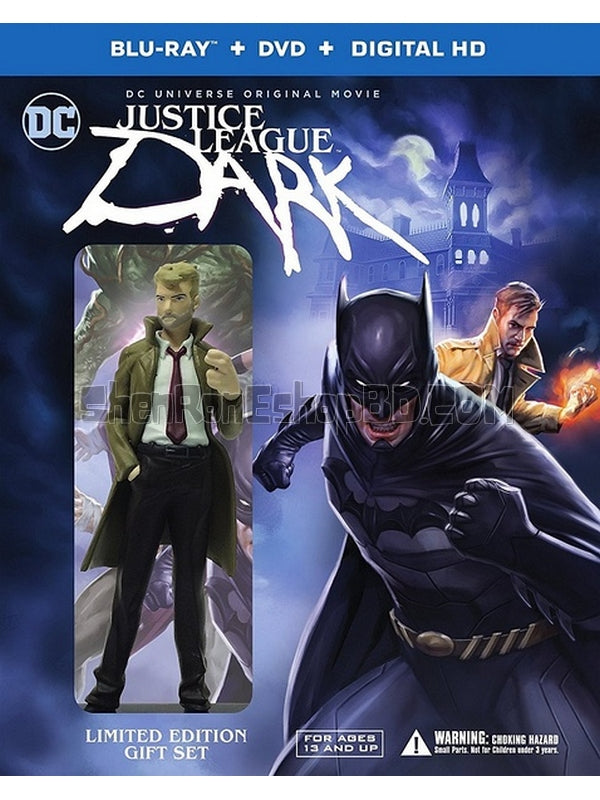 SRB06480 【黑暗正義聯盟 Justice League Dark】動畫 BD25G 不附粵配 附繁中字幕 01碟