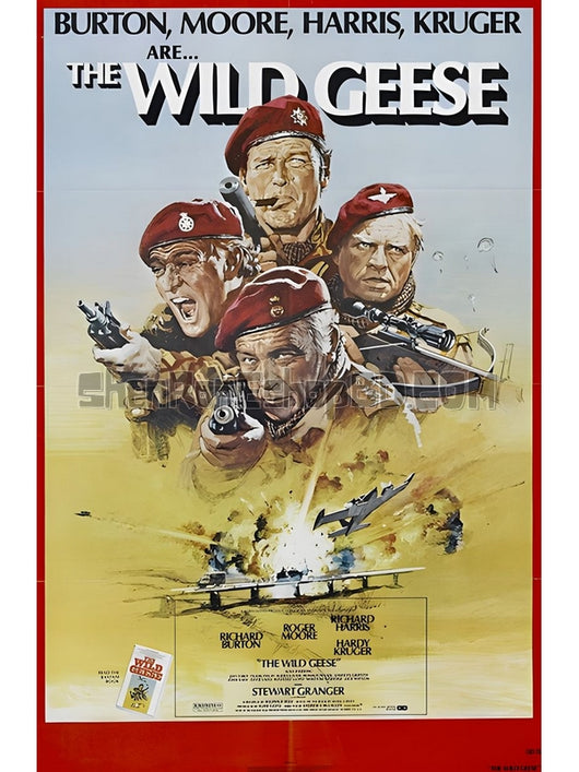 SRB06493 【野鵝敢死隊 The Wild Geese】電影 BD25G 不附粵配 不附繁中字幕 01碟