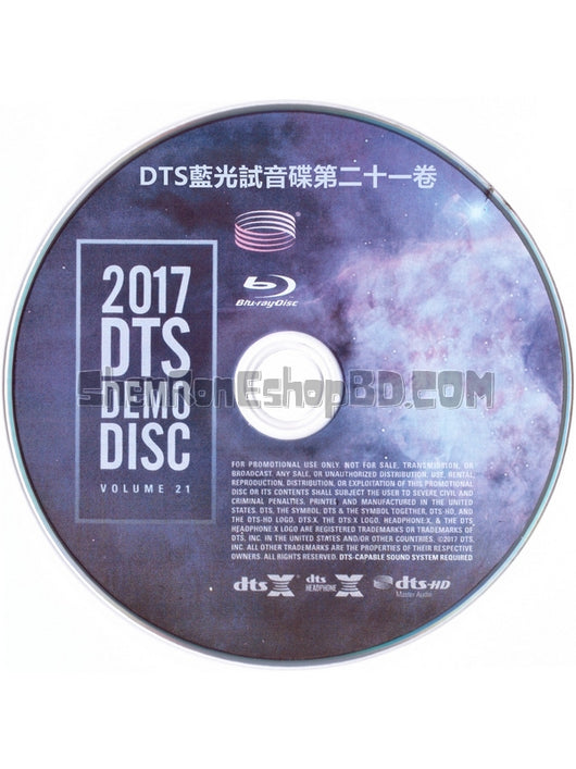 SRB06670 【Dts藍光試音碟第二十一卷 Dts Demo Disc Vol.21】其他 BD25G 不附粵配 附繁中字幕 01碟