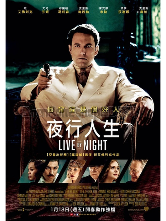 SRB06676 【夜色人生/ 夜行人生 夜間生活 Live By Night】電影 BD25G 不附粵配 附繁中字幕 01碟