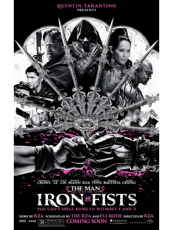 SRB06746 【鐵拳2012 The Man With The Iron Fists】電影 BD50G 附粵配 不附繁中字幕 01碟