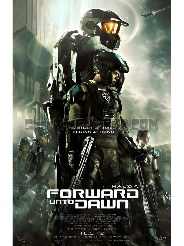 SRB06803 【光暈4：航向黎明號 Halo 4：Forward Unto Dawn】動畫 BD50G 不附粵配 不附繁中字幕 01碟