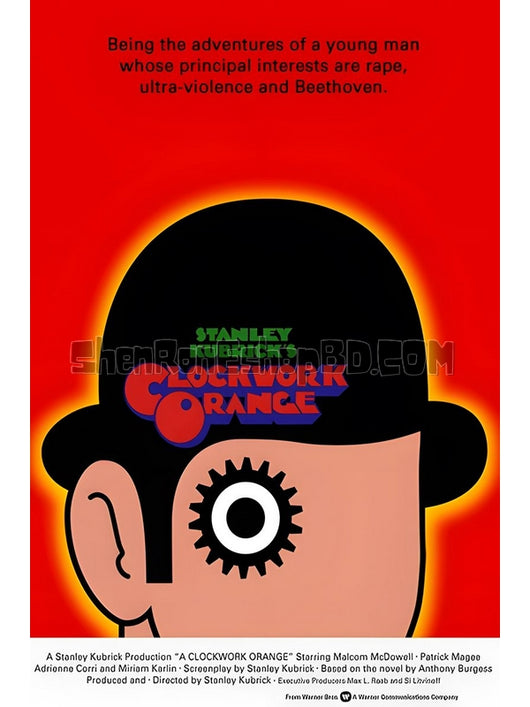 SRB06835 【發條橙/ 發條桔子 A Clockwork Orange】電影 BD50G 不附粵配 不附繁中字幕 01碟