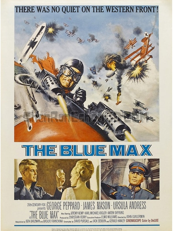 SRB06845 【藍勳飛行員/ 碧血藍勳 The Blue Max】電影 BD25G 不附粵配 附繁中字幕 01碟