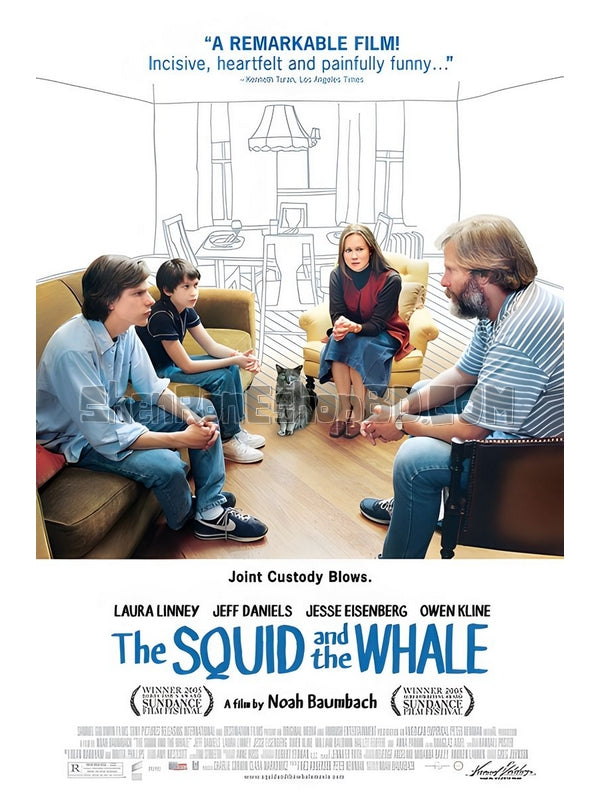 SRB07032 【魷魚和鯨/ 親情難舍 4K修復收藏版 The Squid And The Whale】電影 BD25G 不附粵配 附繁中字幕 01碟