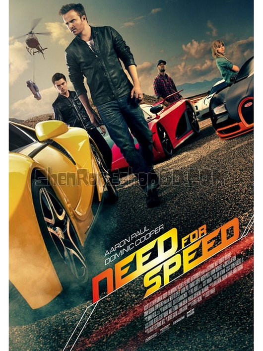 SRB07102 【極品飛車/ 極速快感 極速激戰 Need For Speed】電影 BD50G 不附粵配 附繁中字幕 01碟