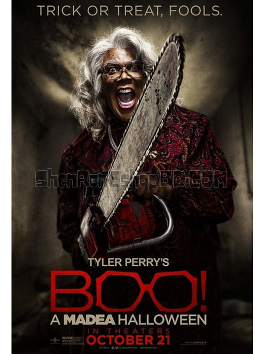 SRB07256 【黑瘋婆子的萬聖節/ 梅迪亞萬聖節 Boo！A Madea Halloween】電影 BD50G 不附粵配 不附繁中字幕 01碟