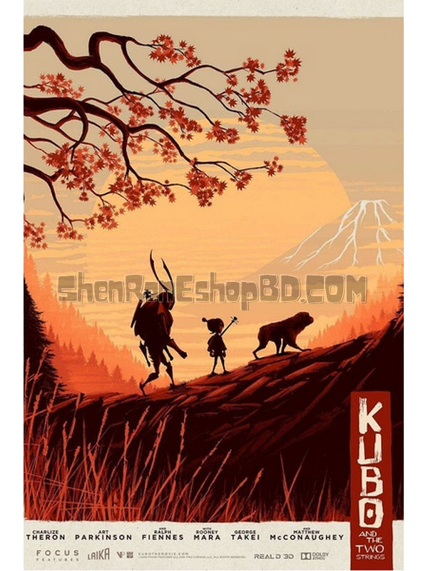 SRB07297 【魔弦傳說/ 久保與二弦琴 國配dts-5.1 Kubo And The Two Strings】動畫 BD25G 不附粵配 不附繁中字幕 01碟