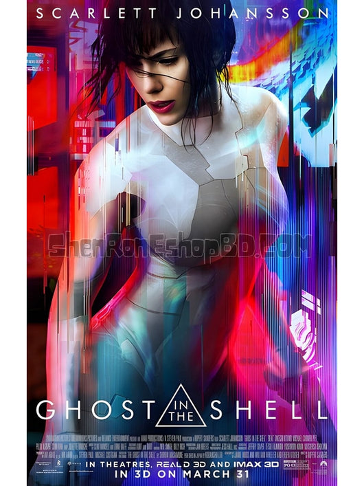 SRB07508 【攻殼機動隊/ 攻殼機動隊真人版 Ghost In The Shell】電影 BD25G 不附粵配 附繁中字幕 01碟