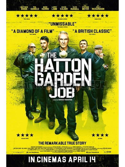 SRB07542 【哈頓花園工作 The Hatton Garden Job】電影 BD25G 不附粵配 附繁中字幕 01碟