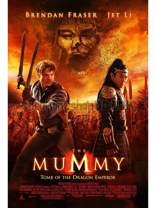 SRB07591 【盜墓迷城3/ 木乃伊3：龍帝之墓 The Mummy：Tomb Of The Dragon Emperor】電影 BD25G 不附粵配 附繁中字幕 01碟