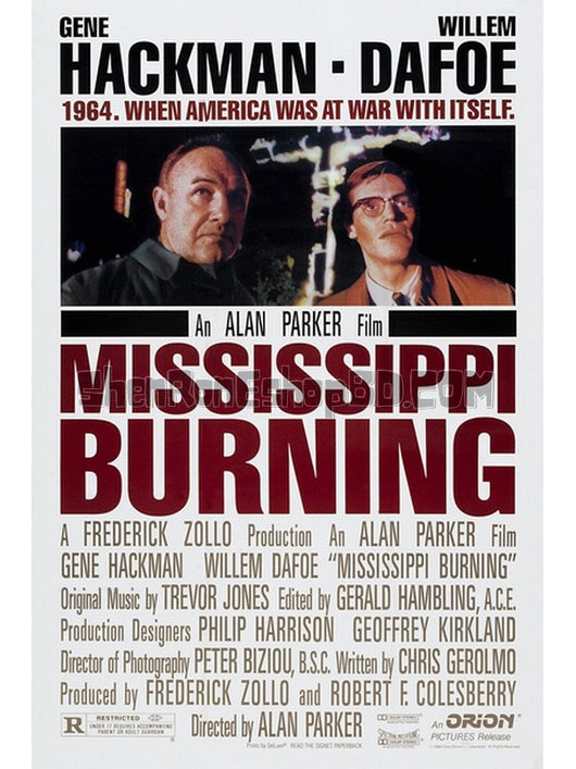 SRB07629 【烈血大風暴/ 密西西比在燃燒 烈血暴潮 Mississippi Burning】電影 BD50G 不附粵配 不附繁中字幕 01碟