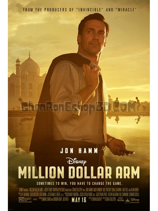 SRB07687 【百萬金臂 Million Dollar Arm】劇集 BD50G 不附粵配 附繁中字幕 01碟