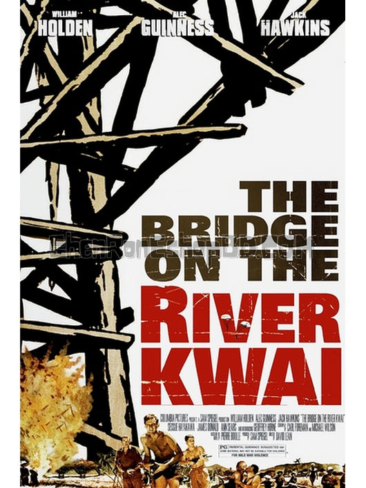 SRB07717 【桂河大橋/ 桂河橋 第30屆奧斯卡最佳影片 The Bridge On The River Kwai】電影 BD50G 不附粵配 不附繁中字幕 01碟