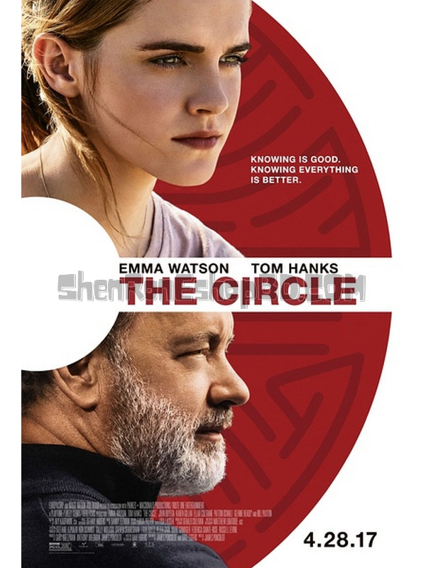 SRB07736 【圓圈/ 直播風暴 圓美圈套/ 圈子 The Circle】電影 BD50G 不附粵配 附繁中字幕 01碟